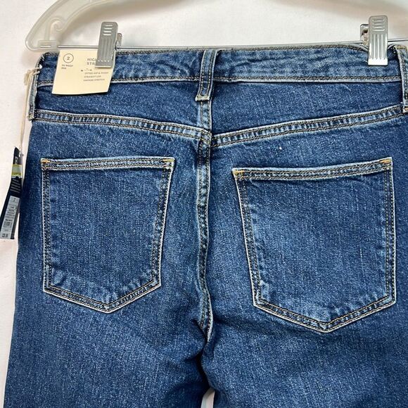 Universal Thread high-rise stretch straight jeans size 2(26 reg) NWT - Picture 8 of 16
